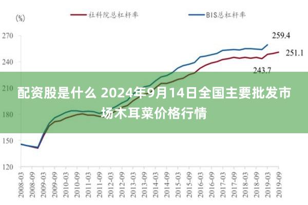 配资股是什么 2024年9月14日全国主要批发市场木耳菜价格行情