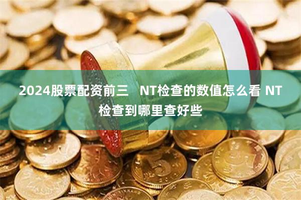 2024股票配资前三   NT检查的数值怎么看 NT检查到哪里查好些