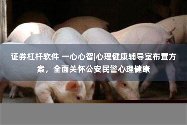 证券杠杆软件 一心心智|心理健康辅导室布置方案，全面关怀公安民警心理健康